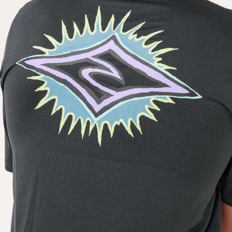 Lycra Rip Curl Raw Burst Upf Negro