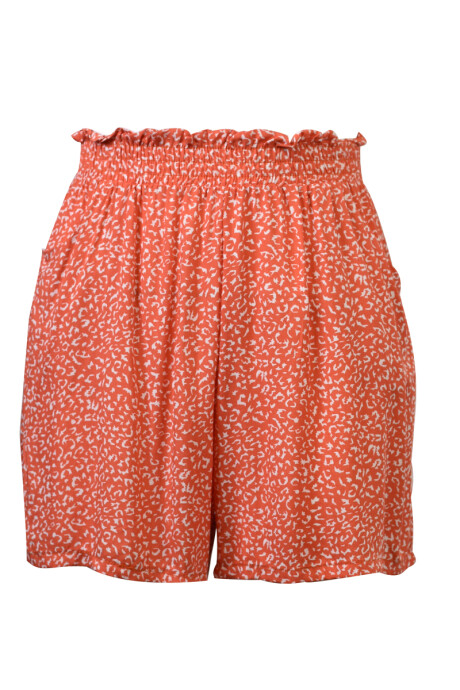 Short Sara Rojo animal print