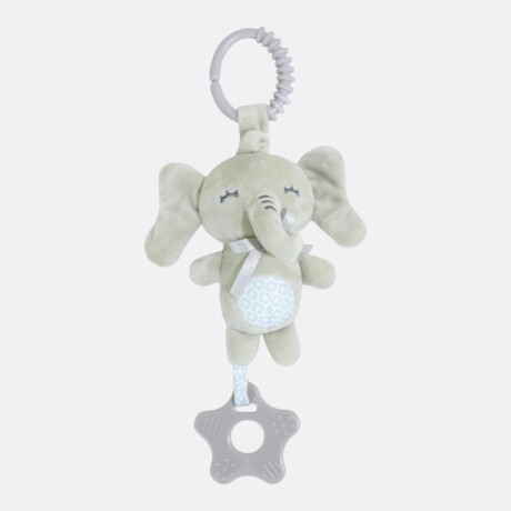 Sonajero Colgante Animales Tono Grises Elefante