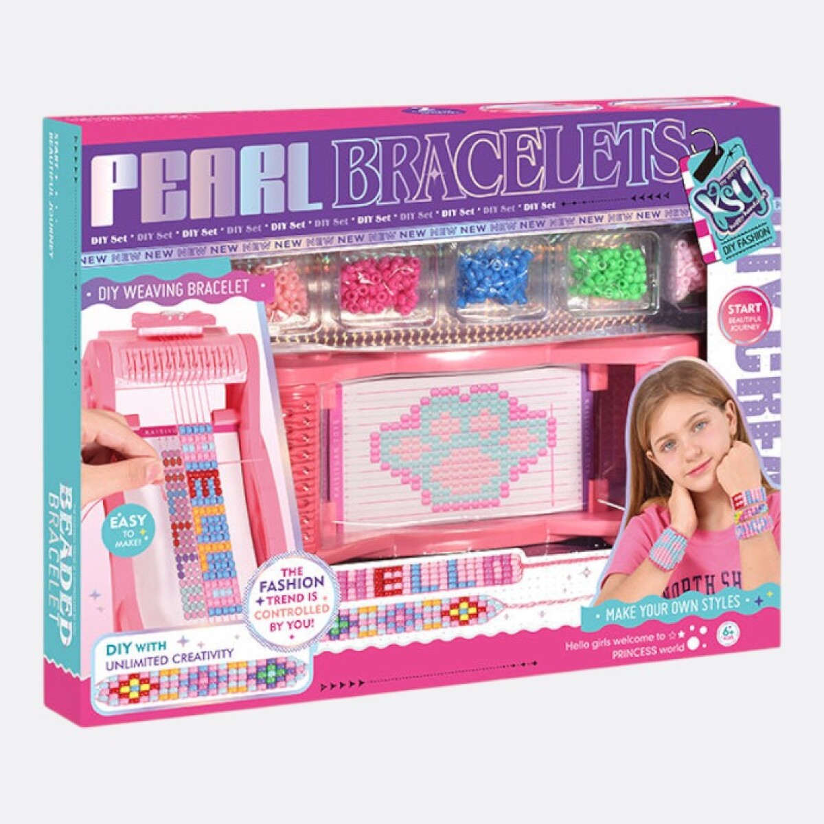 Kit Creación De Pulseras Personalizadas 