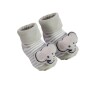 Medias con sonajero Anti deslizante BUBA Gris