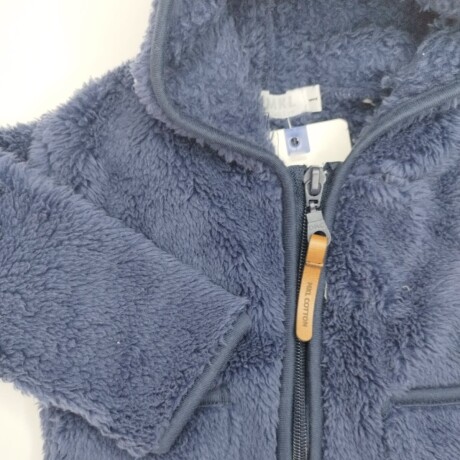 Campera sherpa bebé azul Campera sherpa bebé azul