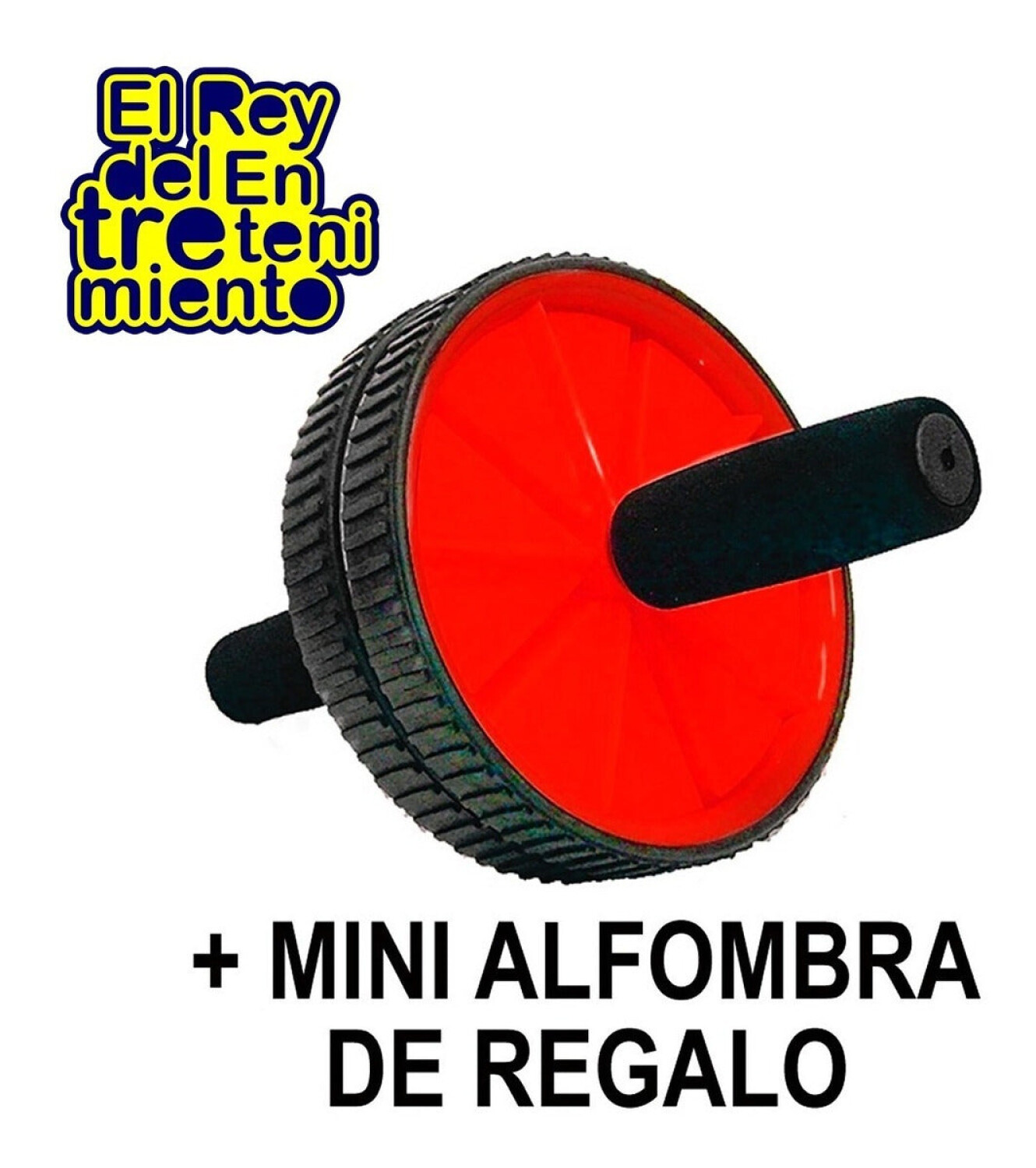 Rueda Abdominales Original + Mini Alfombra Ab Wheel — El Rey del  entretenimiento