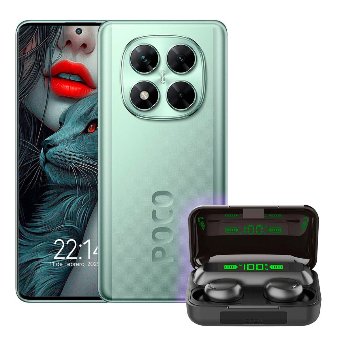 Xiaomi Poco X7 5g 12/512gb + Regalo - VERDE 