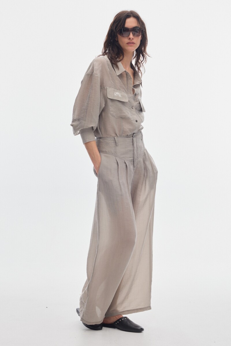 Pantalón Donna Silky Grey