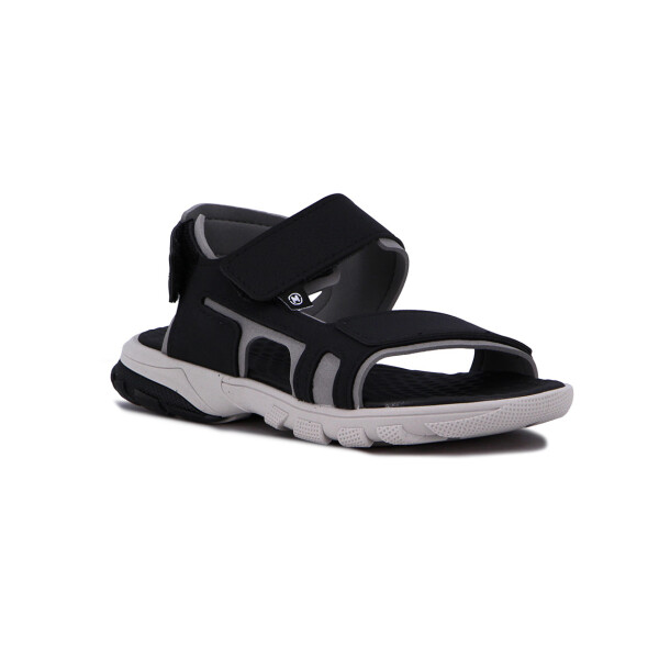 Molekinho Sandalia Dos Tiras C/ Velcro Negro