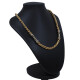 Collar En Oro 18K Combinado. Cierre Marinero Collar En Oro 18K Combinado. Cierre Marinero