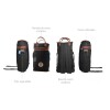 Matera tipo mochila 38cm Negra