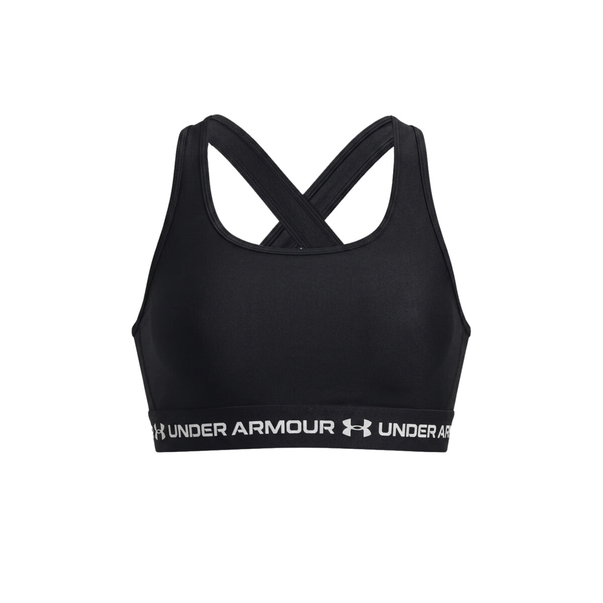 Top Mujer Under Armour Crossback Mid Bra - Black 