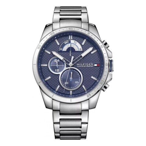 Reloj Tommy Hilfiger 1791348 para hombre con correa de acero Azul