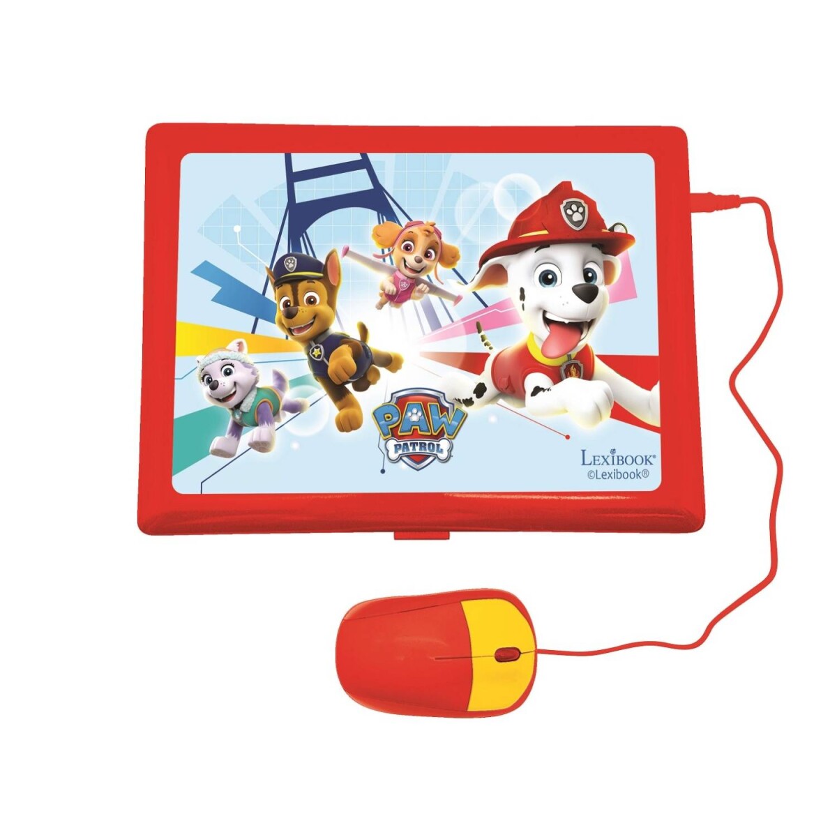 Laptop Disney Lexibook educativa bilingüe diseño - Paw Patrol 