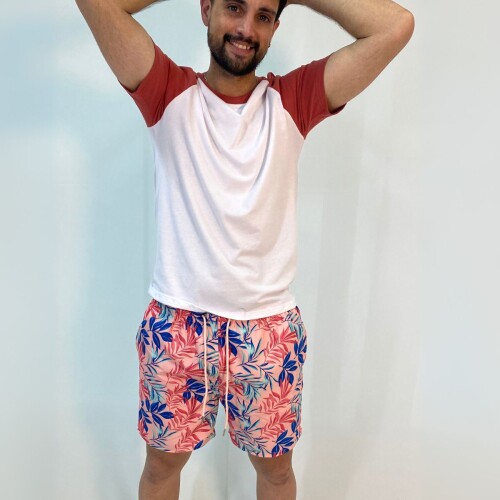 Short de baño FAUSTO Tropical