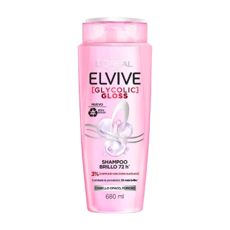 Shampoo L'Oréal Paris Elvive Glyco Gloss 680ml Shampoo L'Oréal Paris Elvive Glyco Gloss 680ml