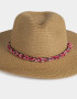 Sombreros Sombrero Efecto Rafia - Marron Beige