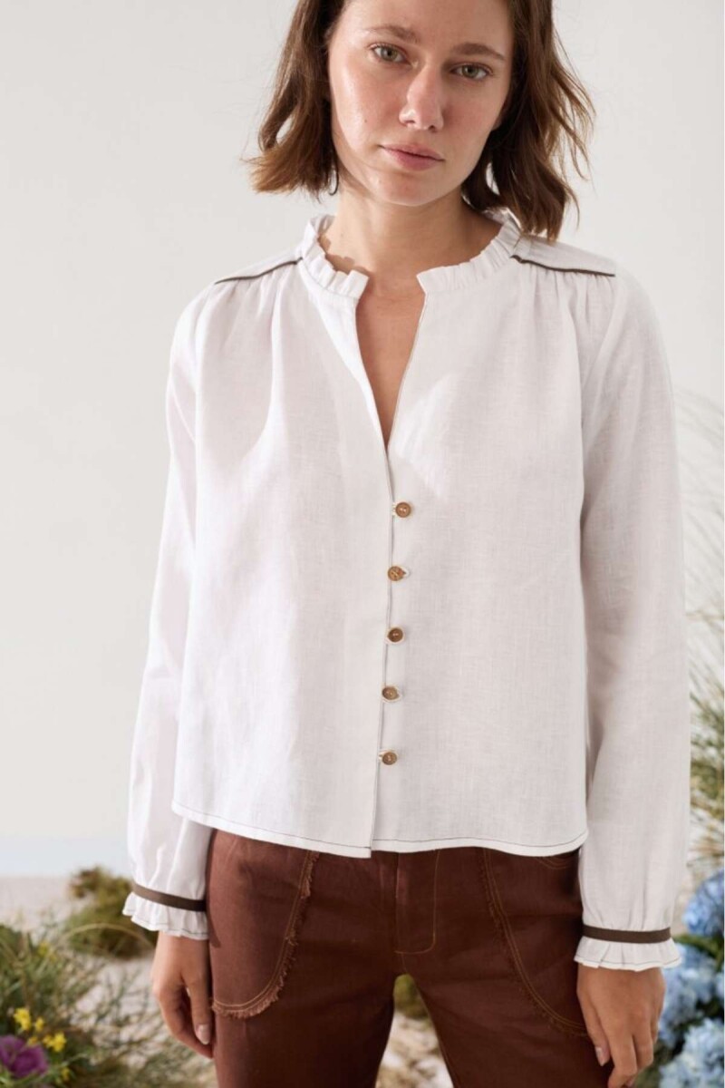 Blusa Arroyo - Blanco 