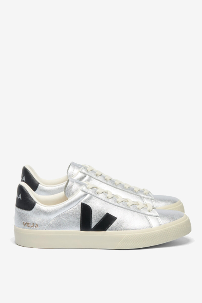 ZAPATILLA CAMPO LEATHER Plata