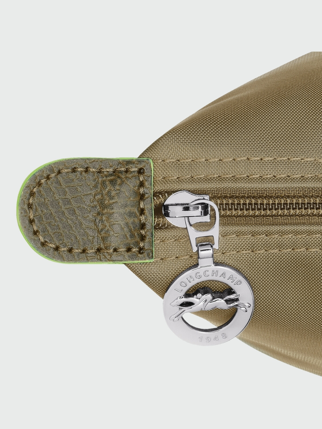 Longchamp - Mochila plegable, de nylon y asa corta, Le pliage Green Verde