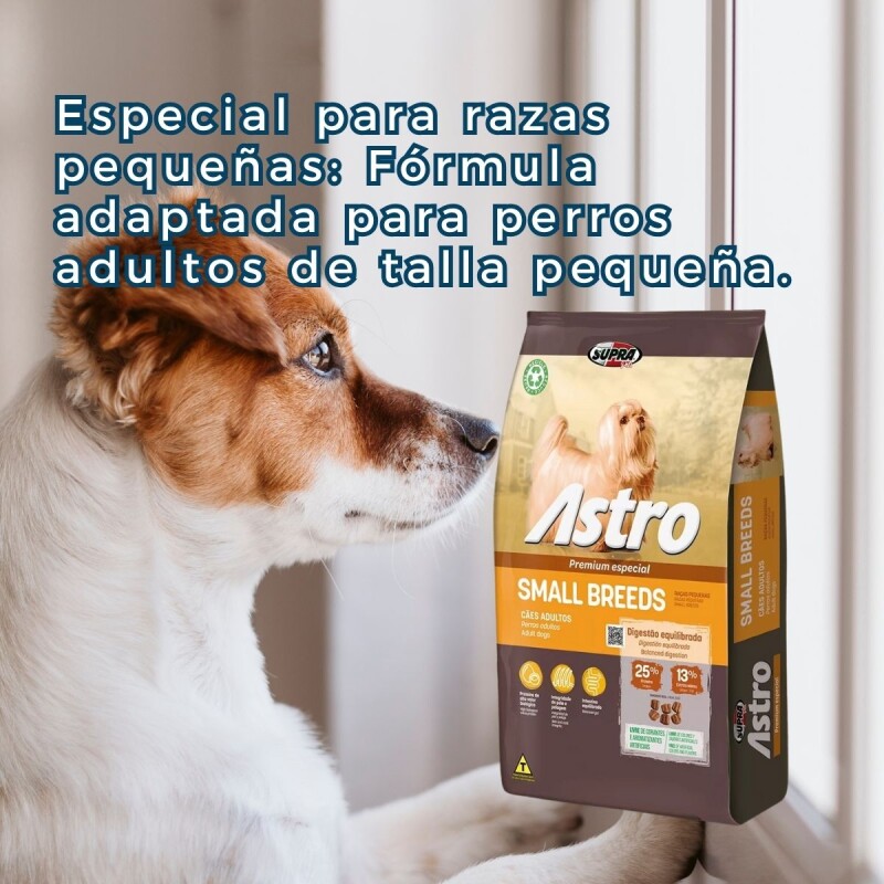 ASTRO PERROS ADULTOS RAZAS PEQUEÑAS 14 KG + 1 KG GRATIS + VASO MEDIDOR DE REGALO ASTRO PERROS ADULTOS RAZAS PEQUEÑAS 14 KG + 1 KG GRATIS + VASO MEDIDOR DE REGALO