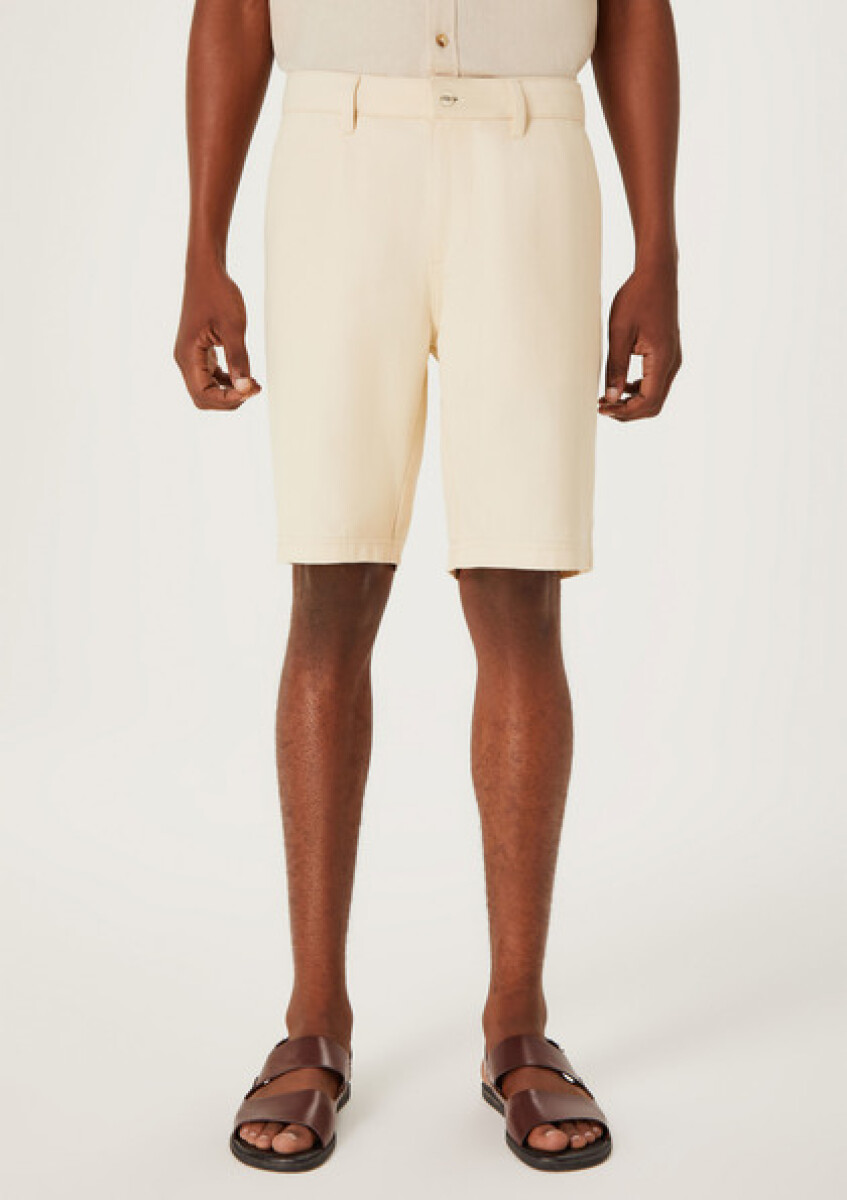BERMUDA MASC - BEIGE MEZCLA 