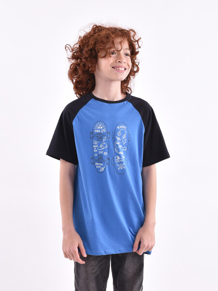 REMERA RANGLAN ESTAMPADO 5