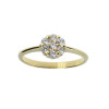 Anillo Corina en oro amarillo 18k con circonias Anillo Corina en oro amarillo 18k con circonias