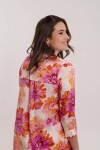 VESTIDO IRINA ESTAMPADO FLORES LILA