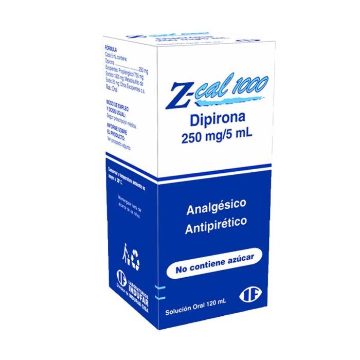Z CAL 1000 JBE. FR. X 120 ML. única