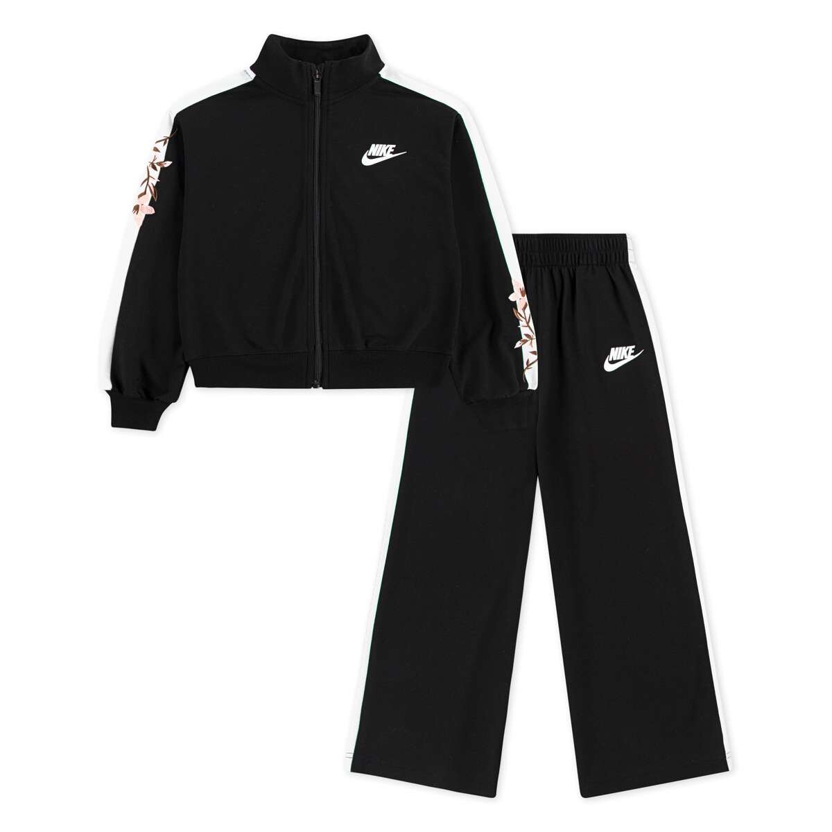 Conjunto Deportivo de Niño Floral Track - Negro 