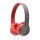 Auricular Vincha Bluetooth P47 ROJO