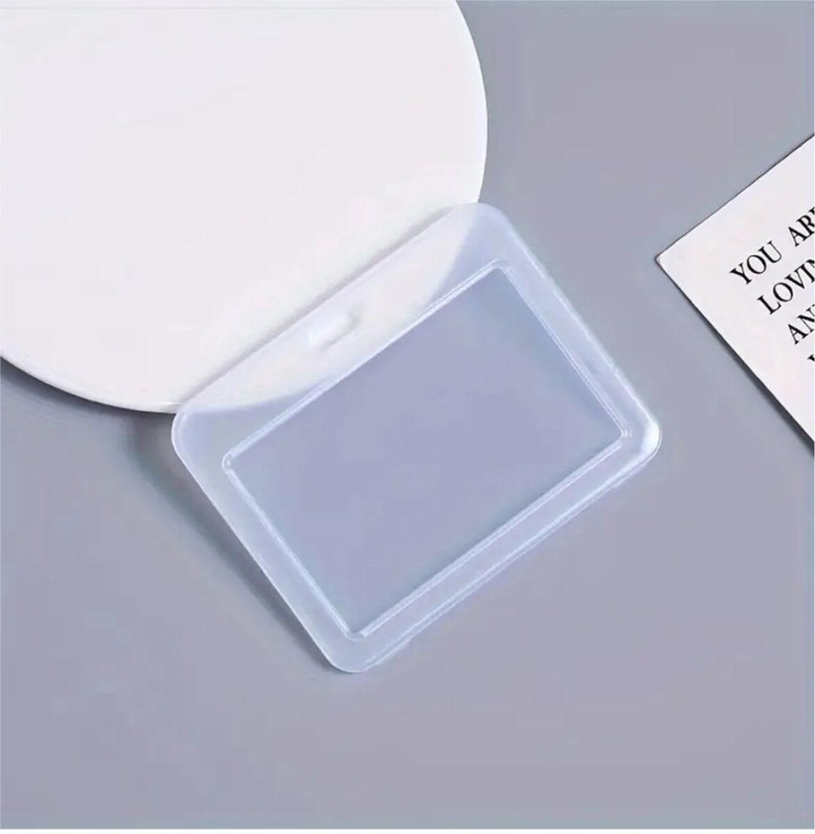 Tarjetero Horizontal De Plastico 