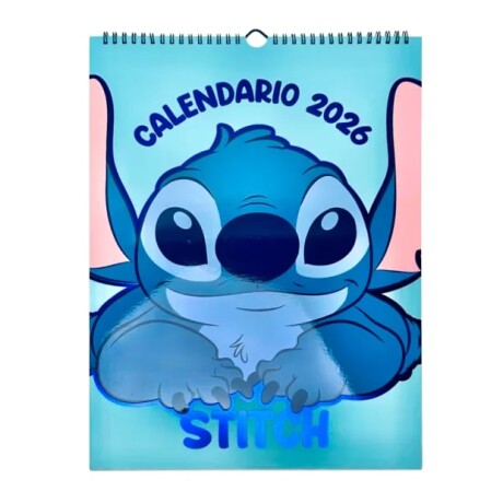 Calendario Mooving Personajes 2026 Stitch Calendario Mooving Personajes 2026 Stitch