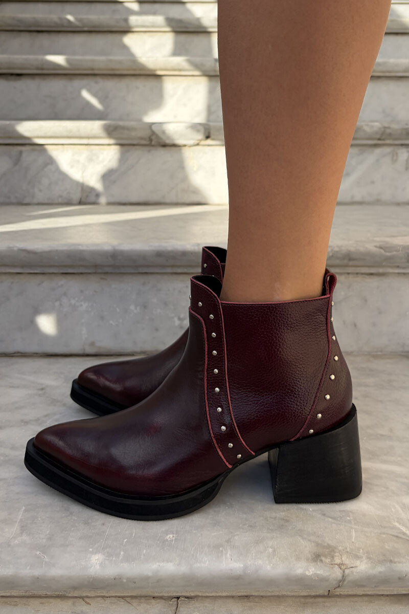 Bota emilia Bordeaux
