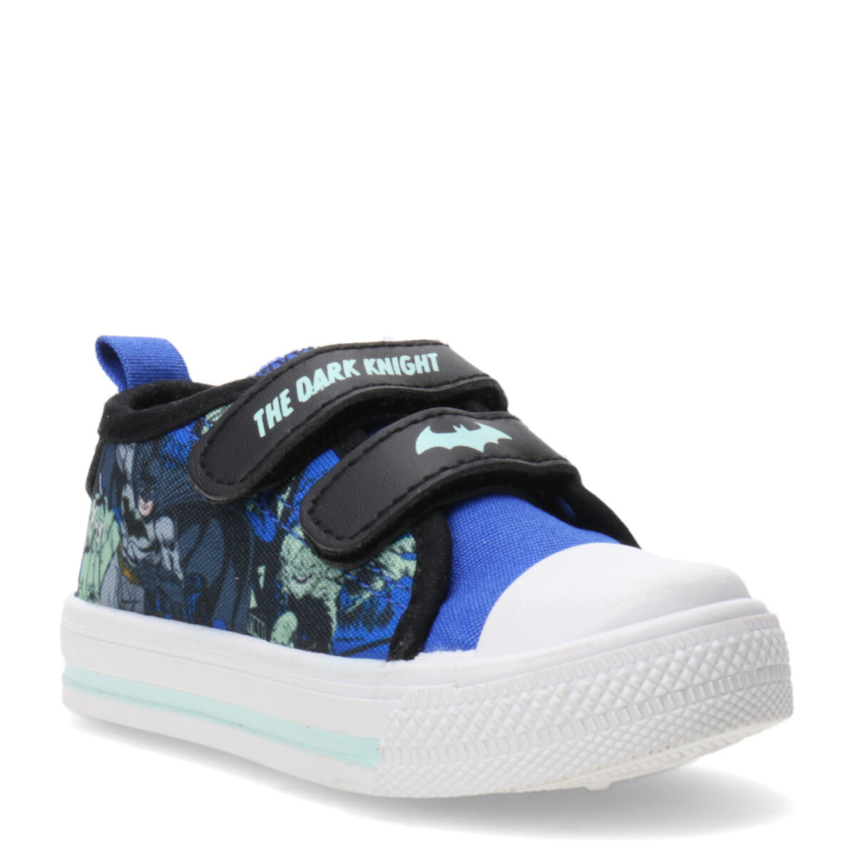 Championes de Niños DC Batman Velcros - Azul - Negro 