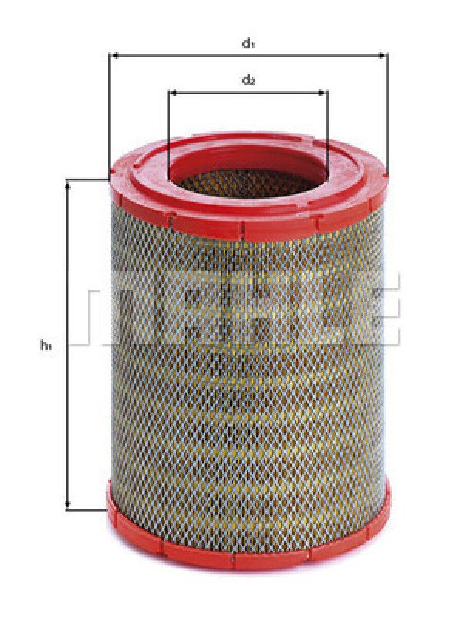 FILTRO AIRE MERCEDES BENZ ATEGO OM904 LA 2004/- MAHLE 