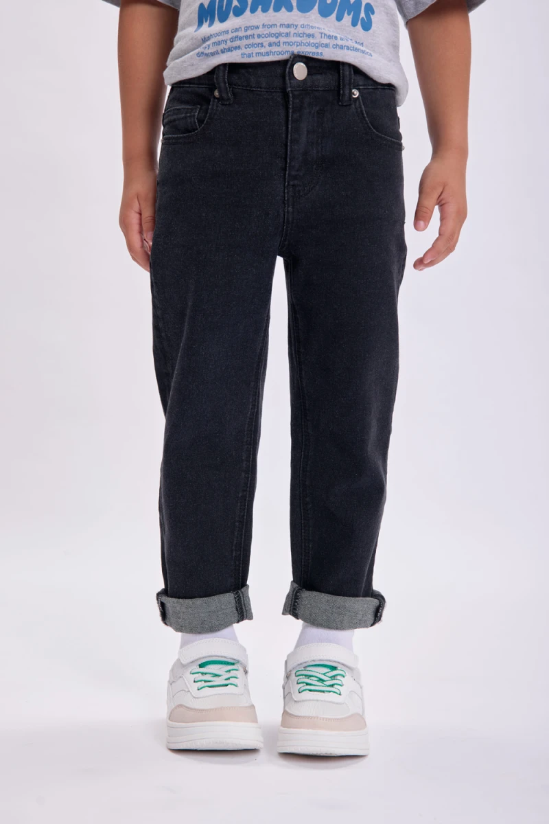 Pantalón jean - Gris Oscuro 