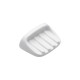 Jabonera De Loza Chica Blanca 90X130Mm