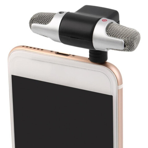 Mini Micrófono Stereo Jack 3.5 Mm Para Celular Profesional Mini Micrófono Stereo Jack 3.5 Mm Para Celular Profesional