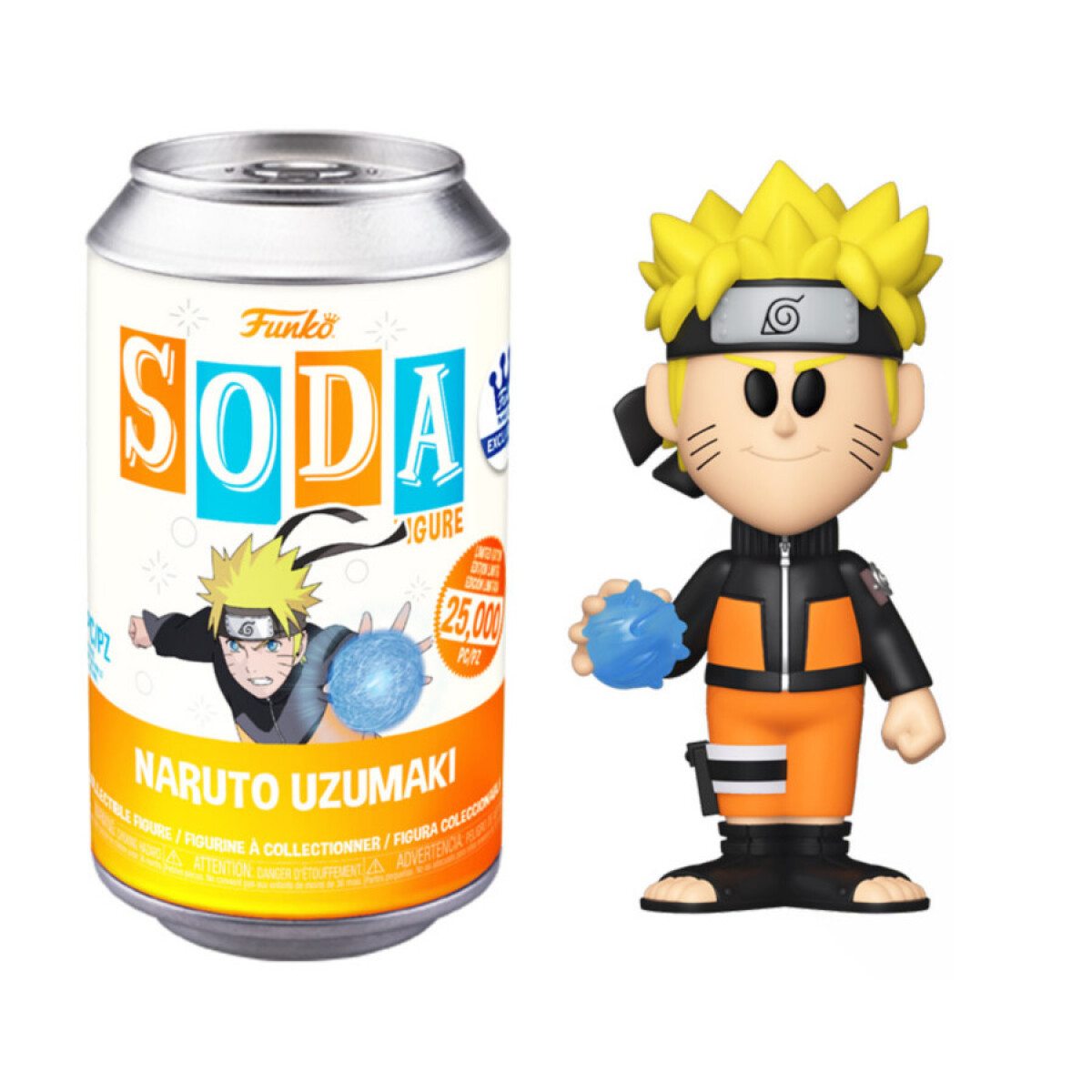 Naruto Rasengan · Naruto Shippuden· Funko Soda Vynl 