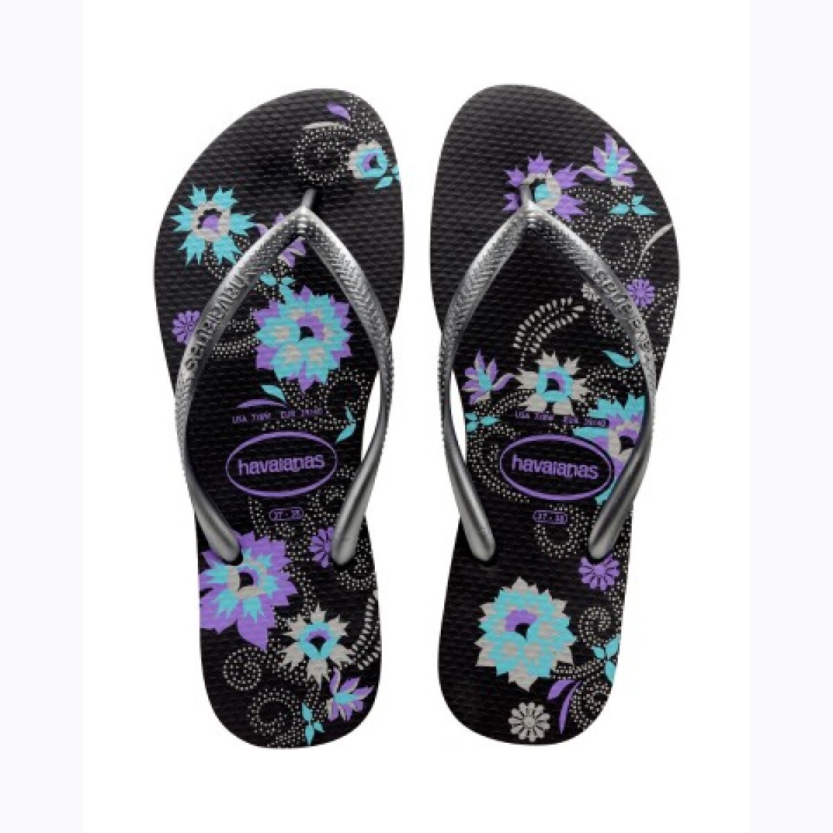 Sandalias de Mujer Havaianas Slim Organic Havaianas - Negro 
