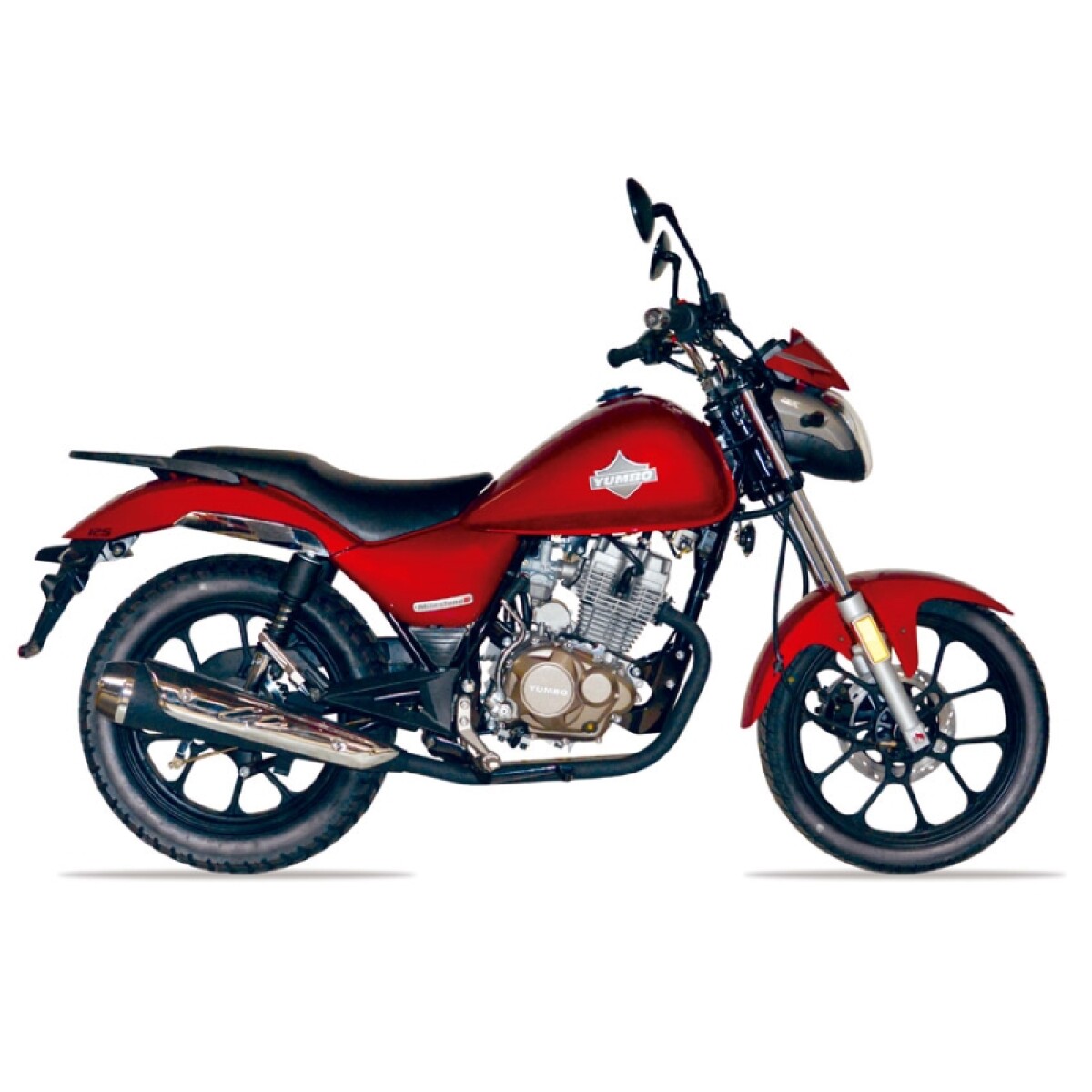 Moto Yumbo Custom Milestone Ii 125cc. - Rojo 