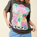 T-SHIRT TROCAY RUSTY Gris Oscuro