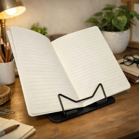 Soporte para libros o tablet 24x16cm Negro