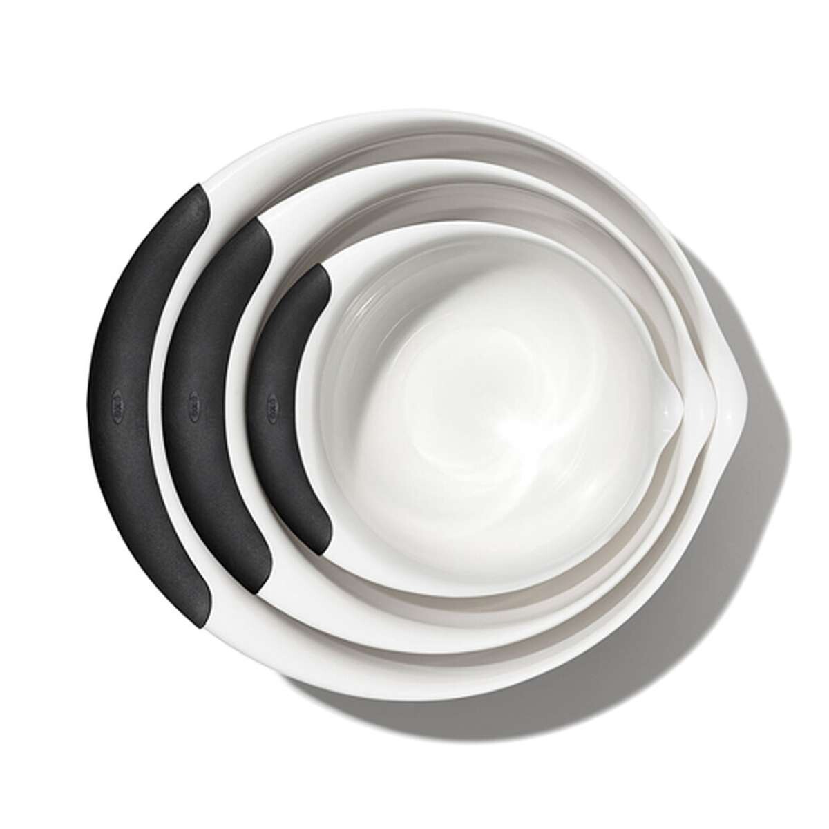Oxo Gg Juego De 3 Tazones Mezcladores - Mangos Negros 