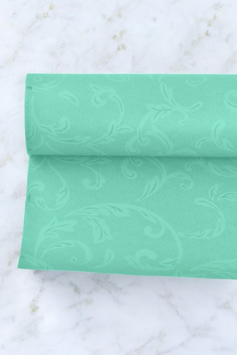Papel Regalo Hoja 1x1.4 mts-DAMASCATO VERDINO 