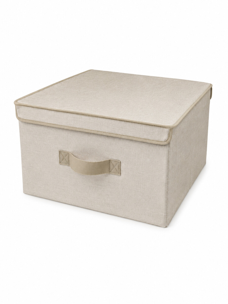 CAJA ORGANIZADORA BEIGE TNT - BEIGE 