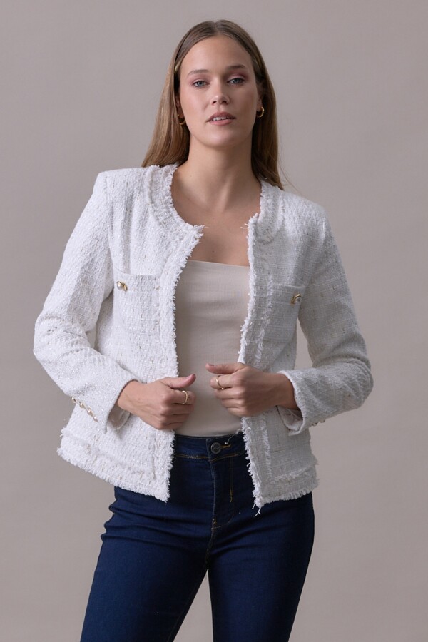 Chaqueta Boucle CRUDO