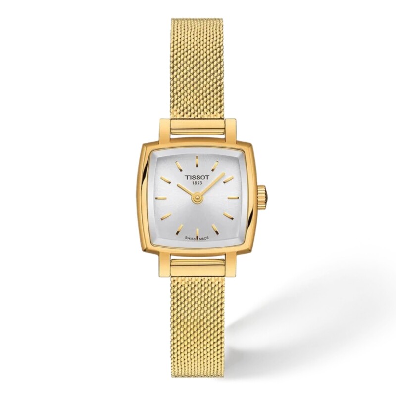 Reloj Tissot Lovely Square 20x20mm Dorado Dama T0581093303100 Reloj Tissot Lovely Square 20x20mm Dorado Dama T0581093303100