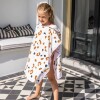 Toalla poncho swim essentials Leopardo