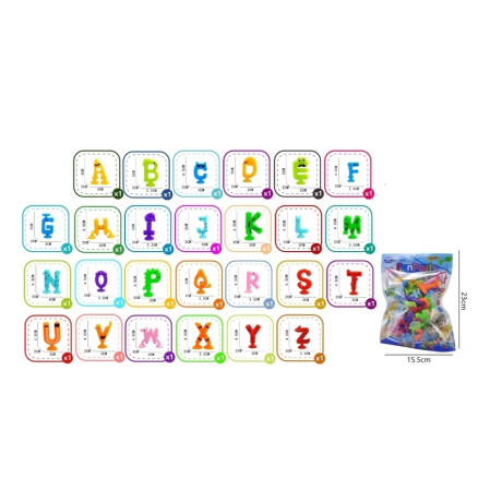 Juego Didactico Ventosa Abecedario 26 pcs Juego Didactico Ventosa Abecedario 26 pcs