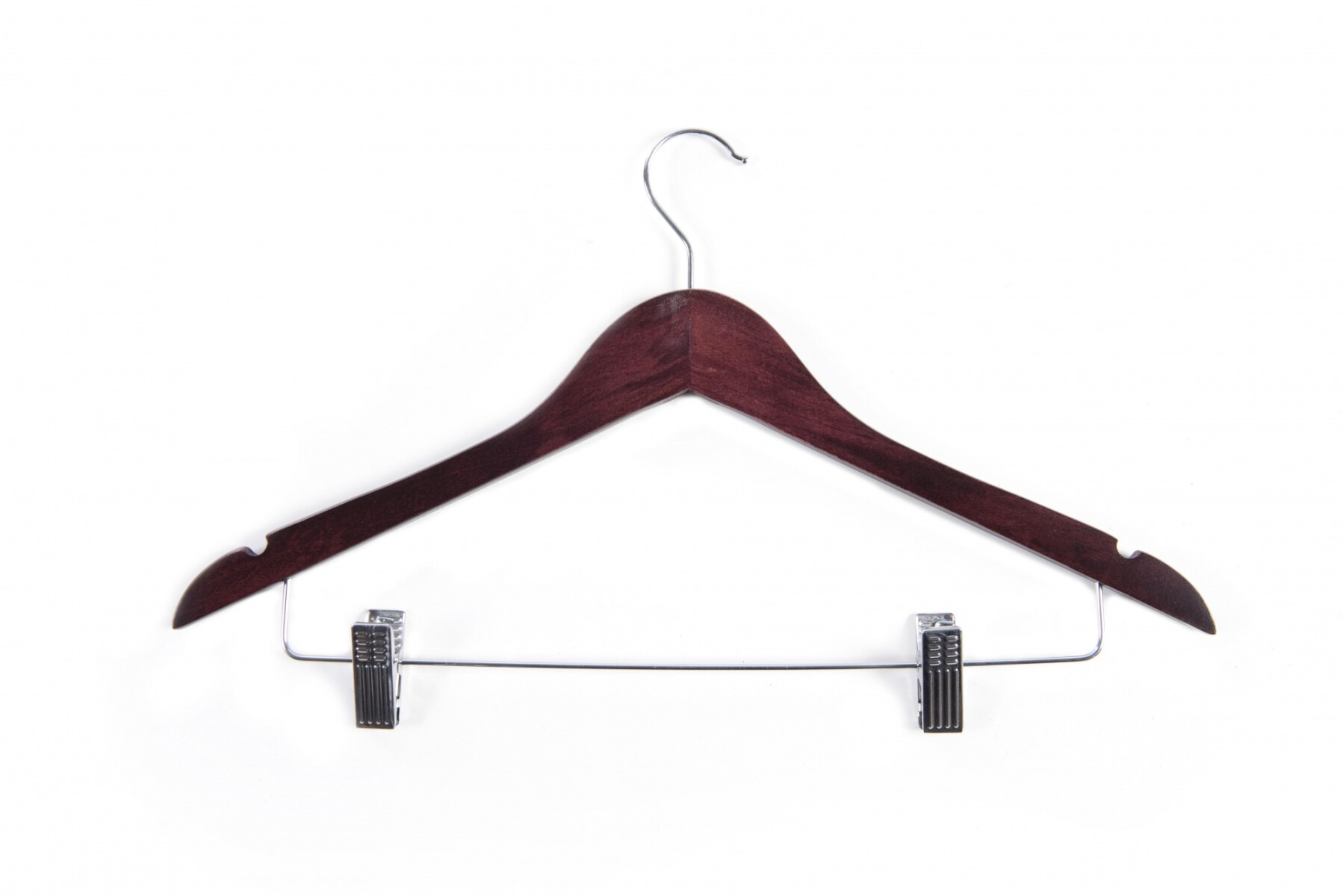 Percha Pantalón Triángulo Con Pinzas Bordeaux - Adulto